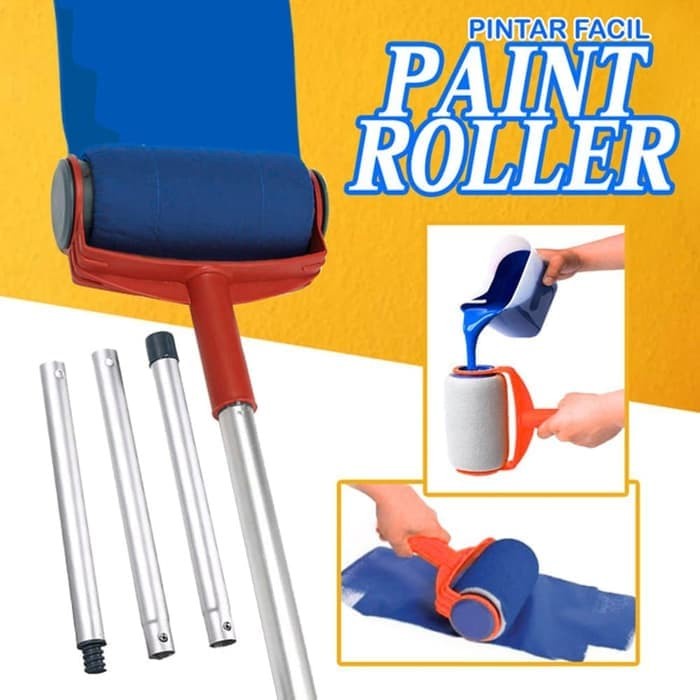 Terlaris Paint Roller Pintar Facil / Kuas Roll / Rollan Cat /Roll Cat Tembok