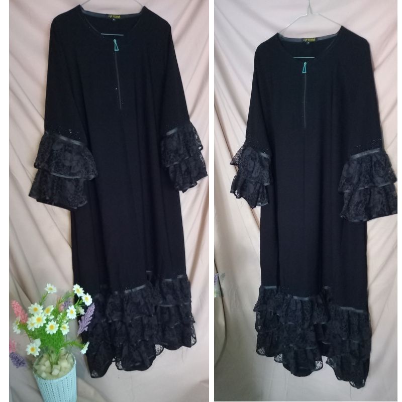 ABAYA NADIRA, ABAYA JETBLACK, ABAYA TURKI, ABAYA MODERN , ABAYA ELEGAN