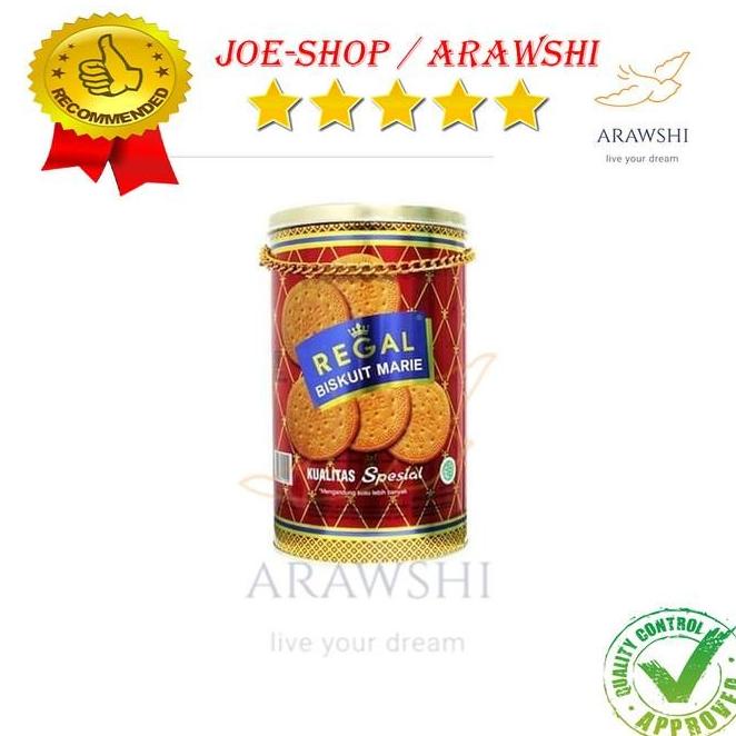

BISKUIT KALENG MILIKI BISKUIT MARIE REGAL KALENG 1000GR EL09I09A82L
