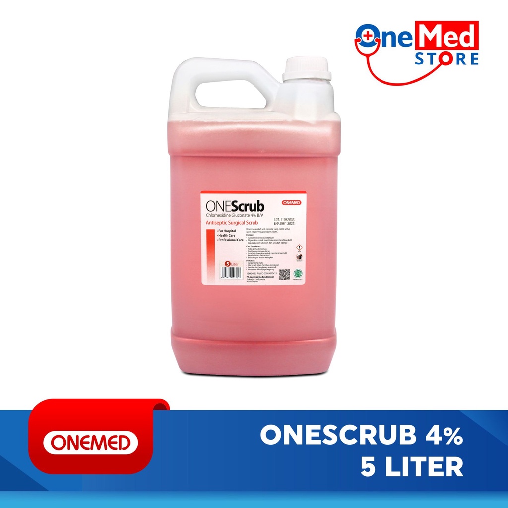 One Scrub 4% Onemed Hand Scrub Refill 5 Liter OJ