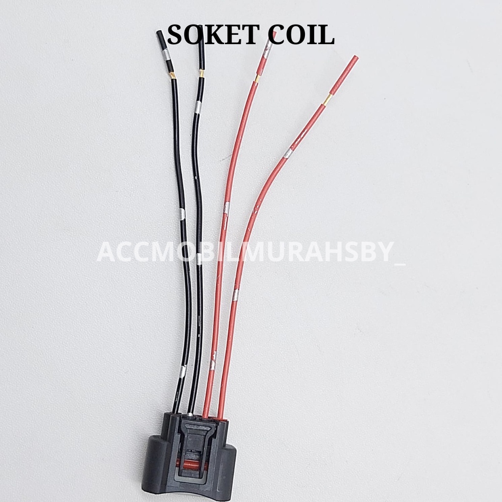 SOCKET IGNITION COIL - SOKET KOIL AVANZA / XENIA / RUSH / TERIOS / INNOVA / YARIS / VIOS KABEL BINTIK