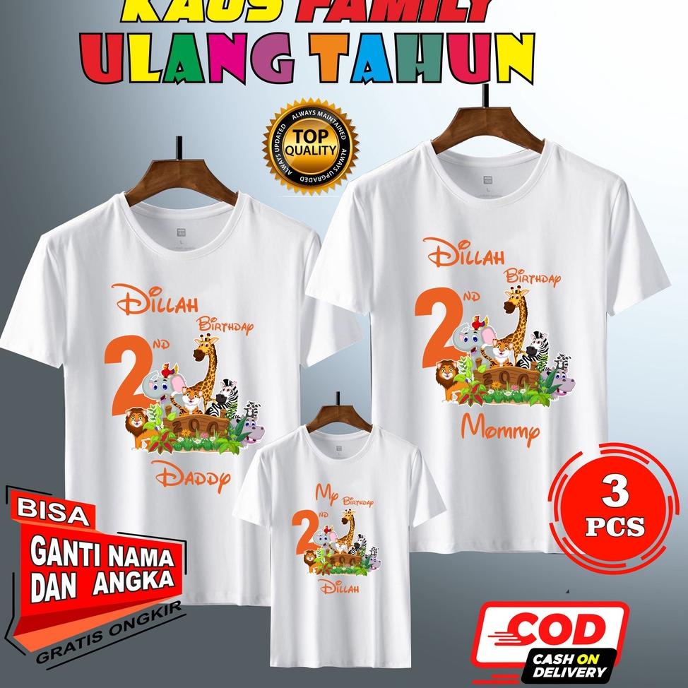 BIG SALE BAJU KAOS COUPLE KELUARGA | KAOS CUSTOM FAMILY CUSTOM ULANG TAHUN | KAOS CUSTOM FAMILY CUST