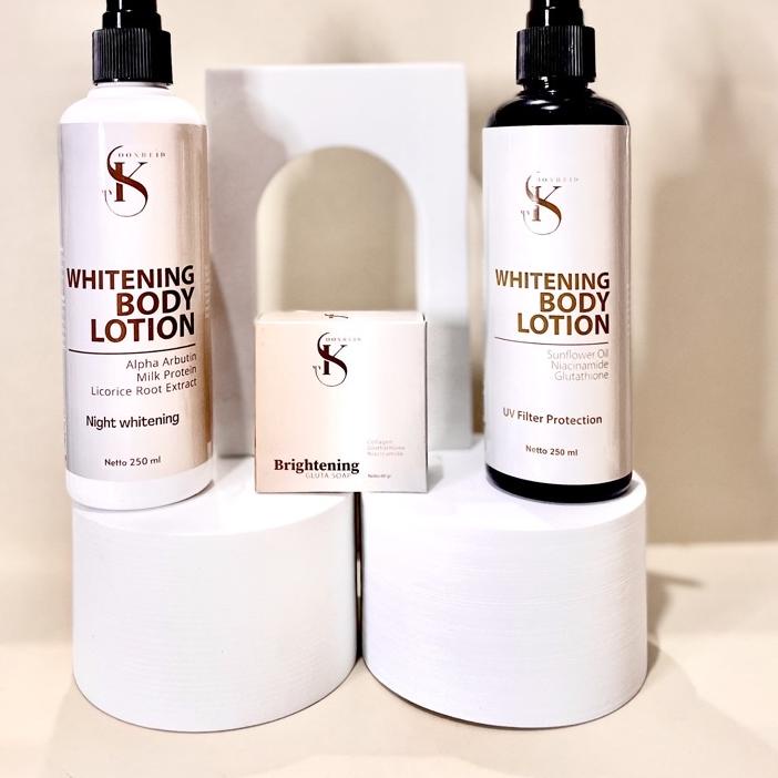❆ BUNDLING PAKET MY SKOONHEID (BODY LOTION & BRIGHTENING GLUTA SOAP MY SKOONHEID) ▼