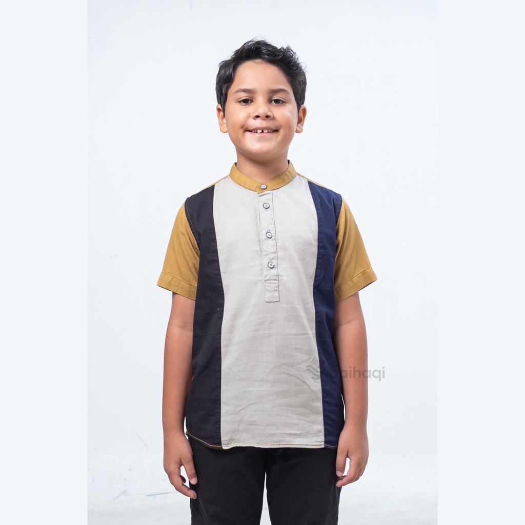 Baihaqi Koku Couple Ikram Bronze Lengan Pendek BCAD5A