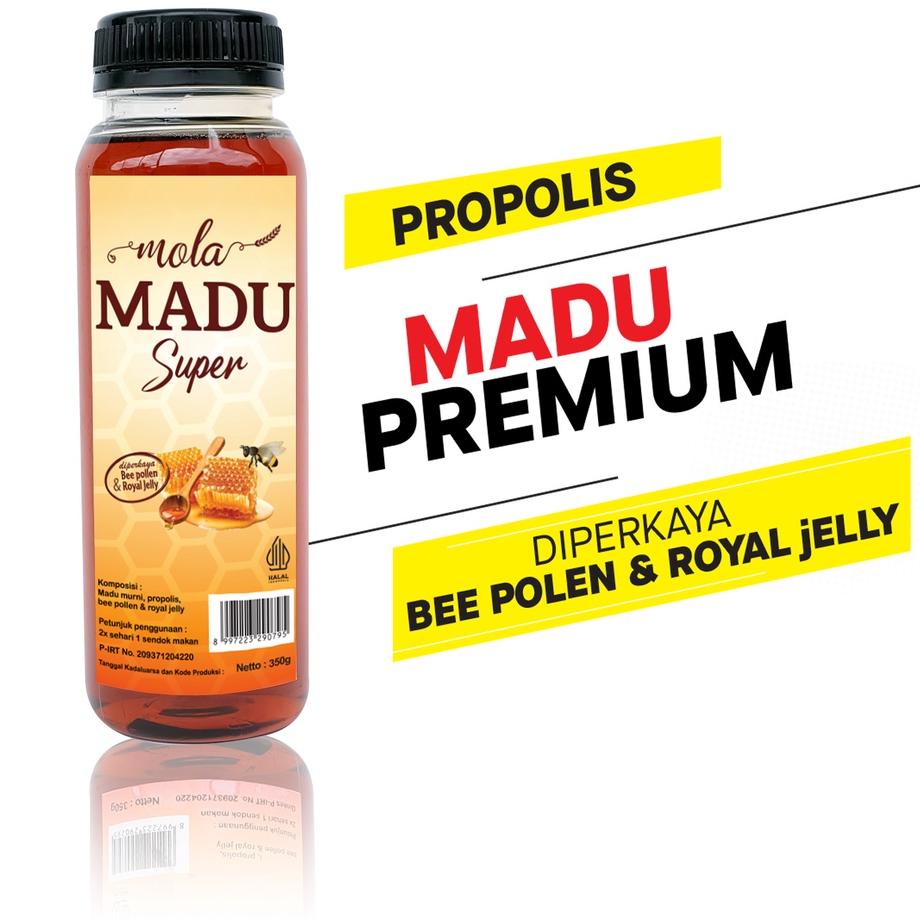 

Dijual Mola Madu Super Murni 350 gram | Madu Asli Premium