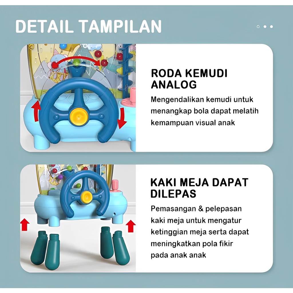 Game Console Premium Lampu &amp; Musik | Mainan Anak 3-4-5 Tahun Laki Laki Perempuan Terbaru 2023