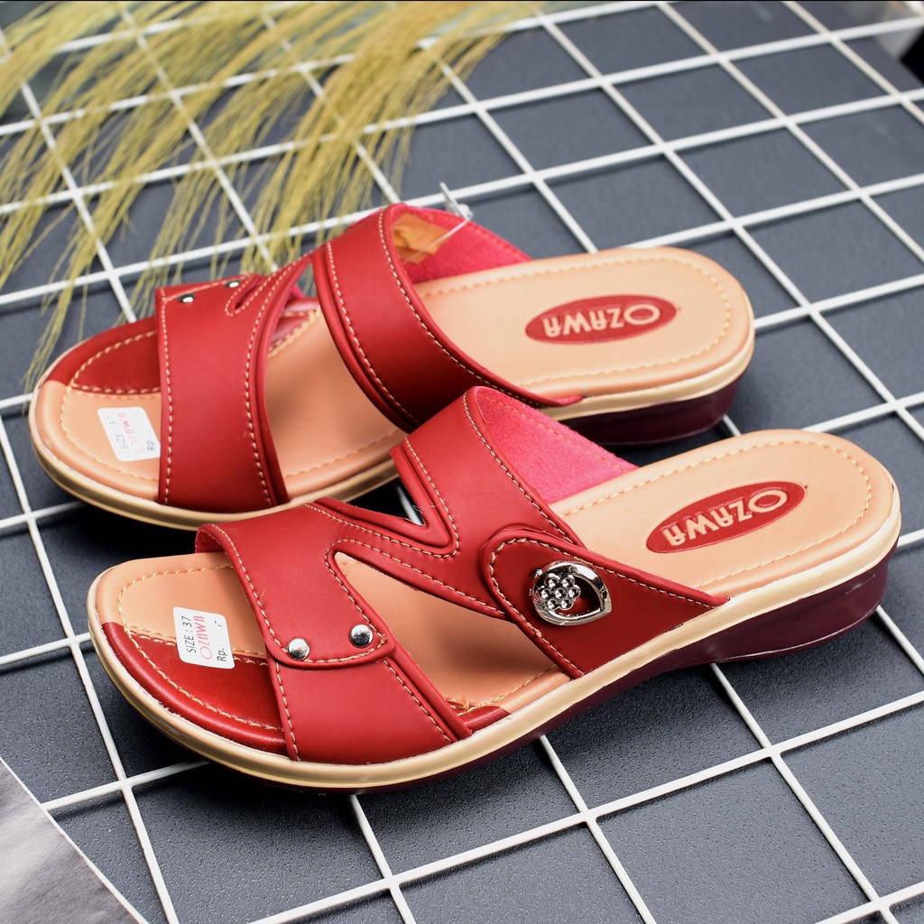 Ozawa sandal wedges wanita / sandal wedges /wedges elegan / sandal wedges ozawa 03 soffi