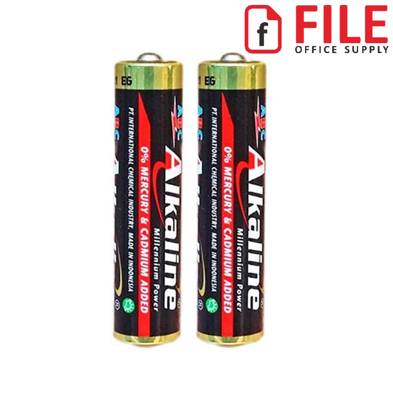 Batu Baterai ABC Alkaline AAA kecil (isi 2 pcs)