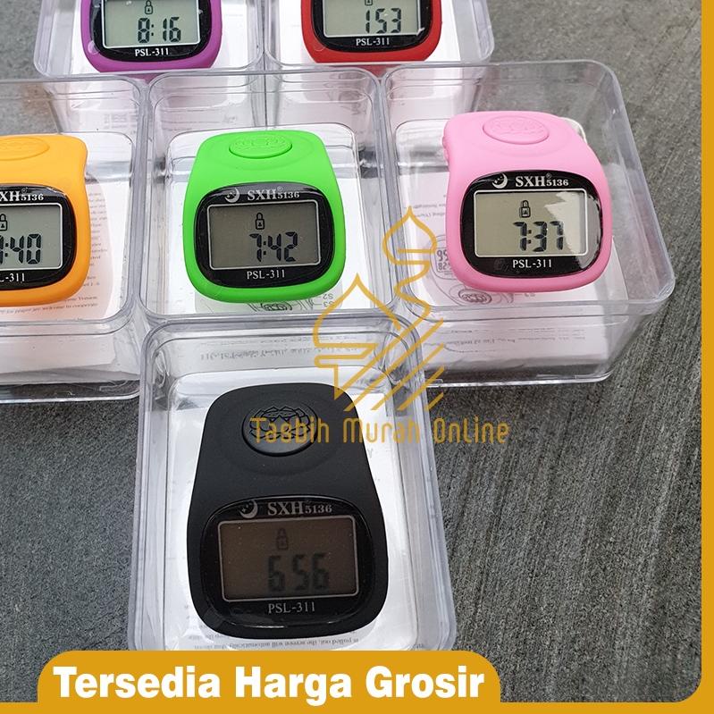 ☺ (SXH) SMART TASBIH DIGITAL PREMIUM 6 CHANEL + ALARM FLEKSIBEL + LED + JAM [60624] ➺