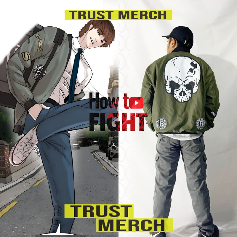 Bomber Taehoon Jaket How To Fight Sung Taehoon