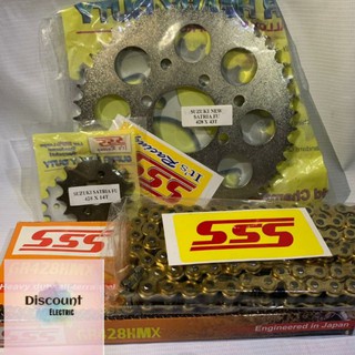 earset SSS 428 Rantai SSS HMX Satria FU