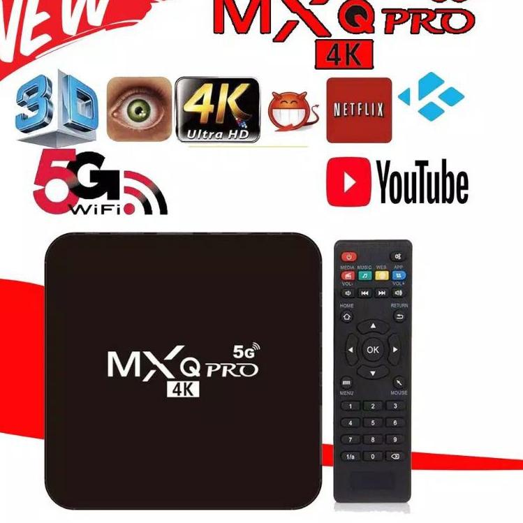 ➭ Android Tv Box MXQ Pro 5G / Smart Tv 4K Ultra HD 5G / Smart Tv Ultra HD MXQ Pro 5G 2Gb Ram 16Gb Ro