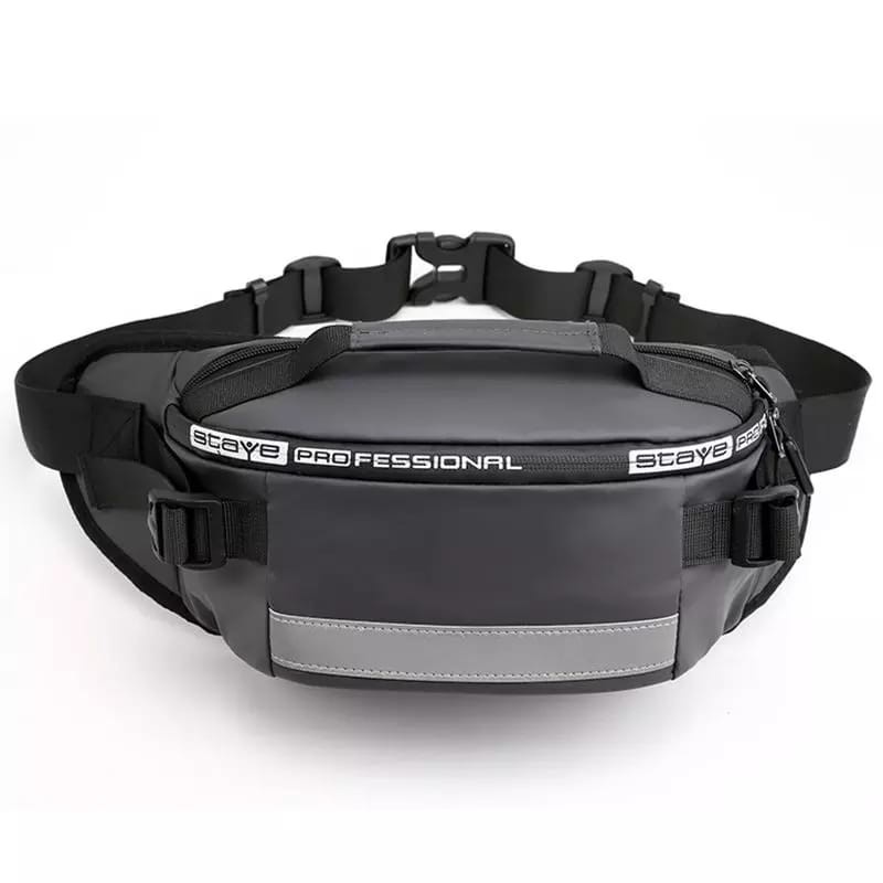 MORMON WAISTBAG AS - Tas Selempang Pria Wanita MORYMONY-AS ABU