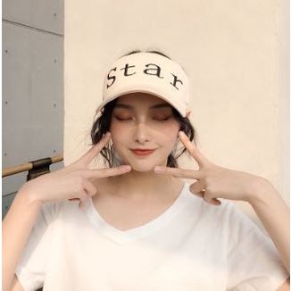 BV.ID TP951 Topi Sporty Star Wanita Rajut Sport Golf Cap Jogging Fashion Korea Cewek Import