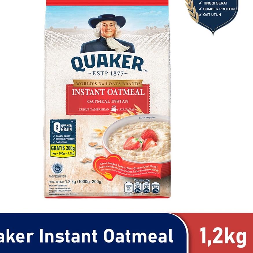 

♢ Quaker Instant Oatmeal 1200 gr ●