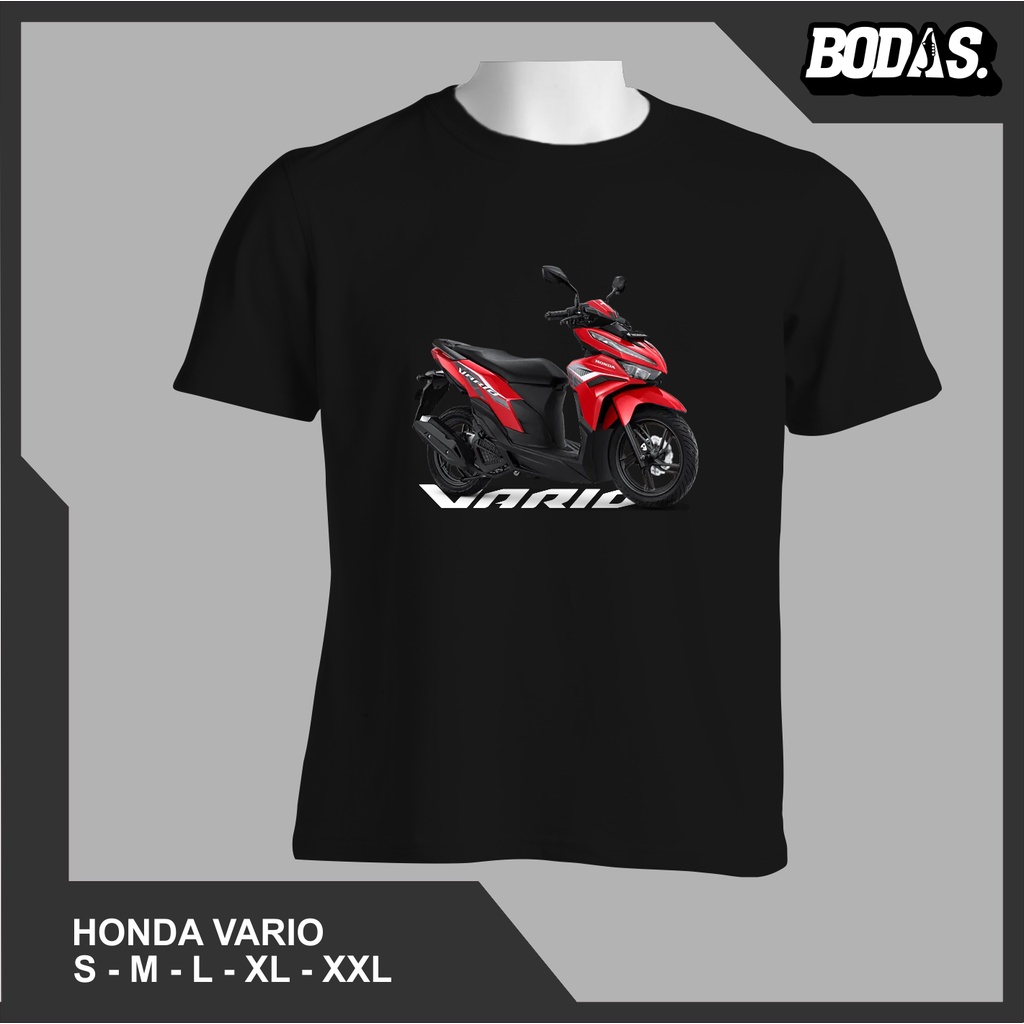 KAOS DISTRO OTOMOTIF MOTOR HONDA VARIO 125