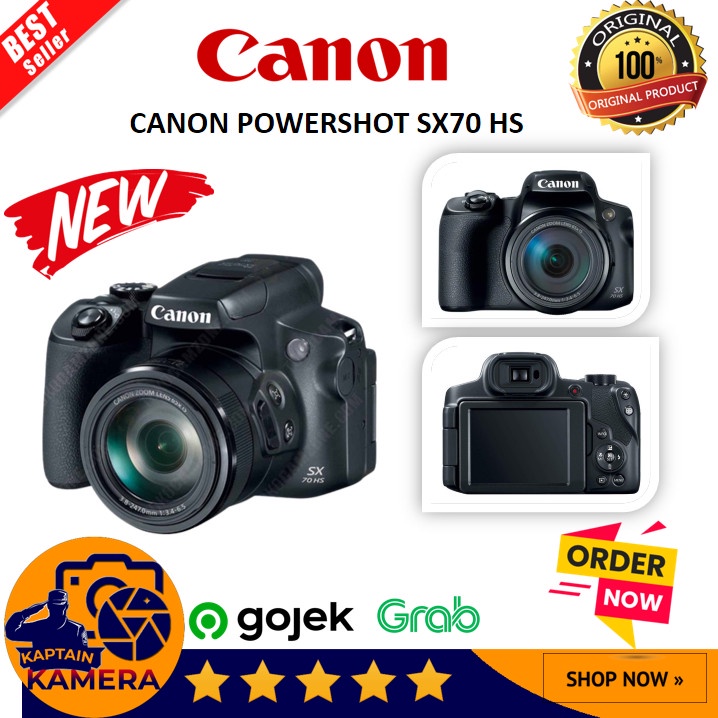 Canon PowerShot SX70 HS Digital Camera / SX70 /SX 70HS