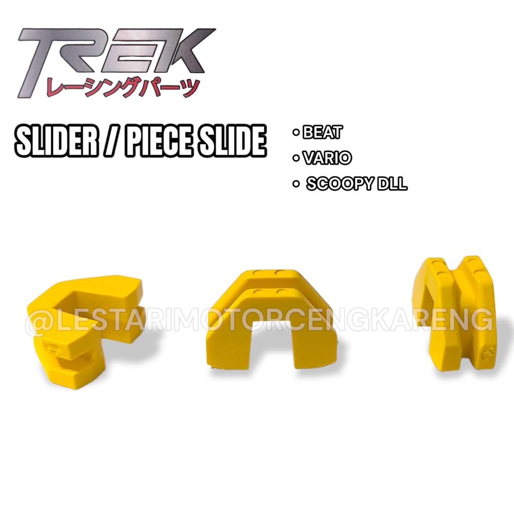 PIECE SLIDE SLIDER RACING TREK BEAT FI VARIO 110 SPACY SCOOPY FI ESP