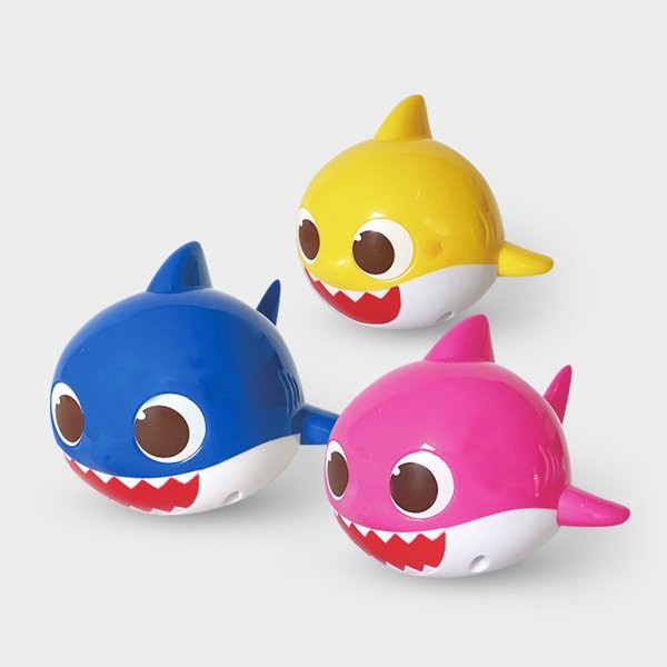 Terlaris Pinkfong Babyshark Water Toys Pull And Swim Mainan Anak