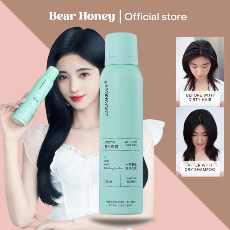 DRY SHAMPOO VIRAL ANTI LEPEK TANPA DI BILAS - SPRAY SHAMPO