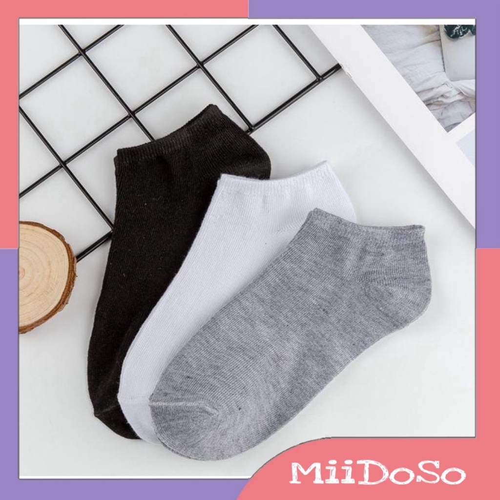 Kaos Kaki Pendek Import Murah Polos Dibawah Mata Kaki Kaos Kaki Office Sport Fashion Olahraga