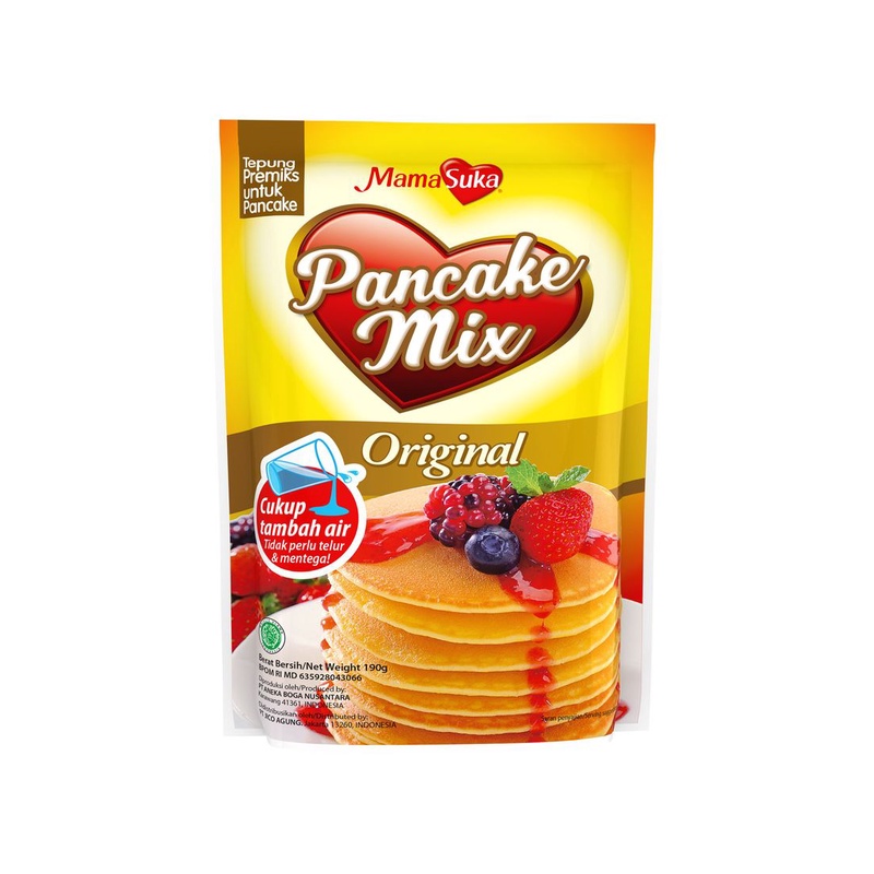 

MAMA SUKA PANCAKE MIX ORIGINAL PCH 190GR
