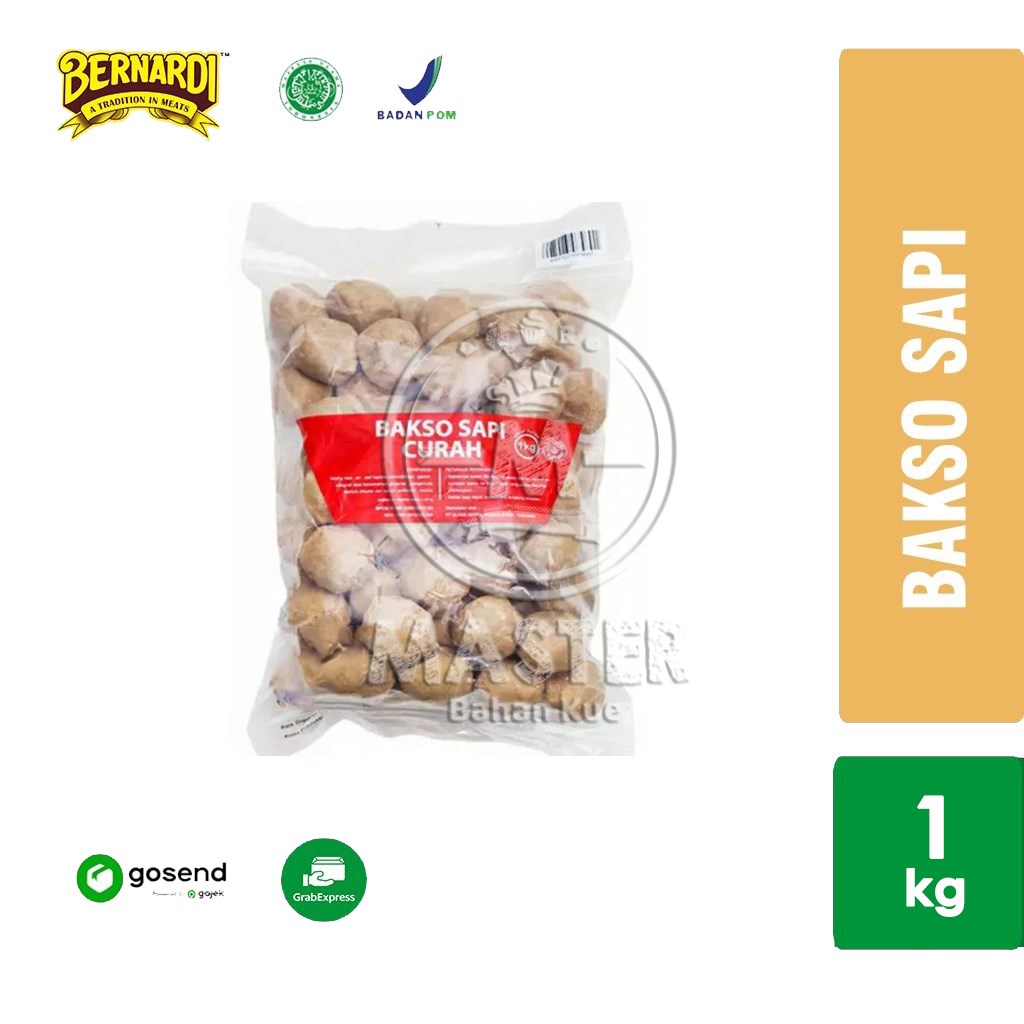 

Bernardi Bakso Sapi Curah 1kg [KHUSUS INSTANT]