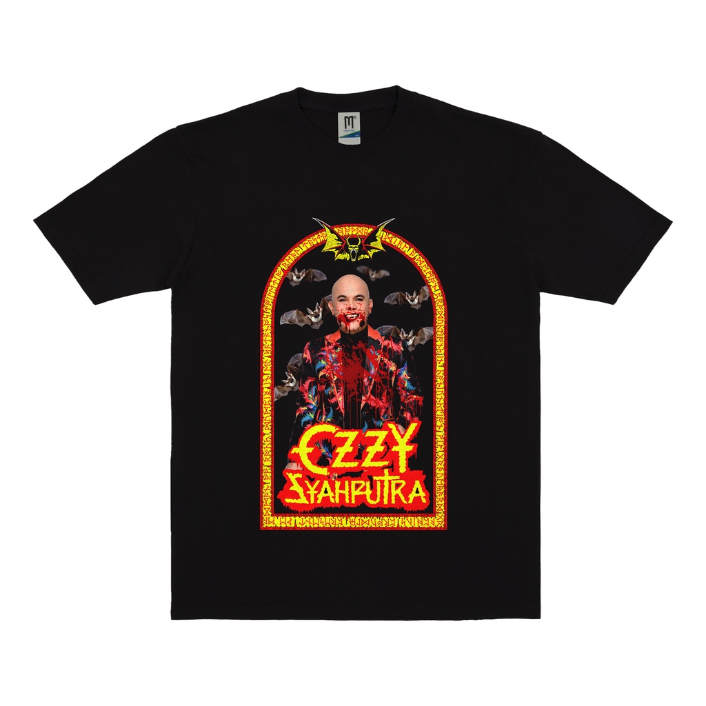KAOS OZZY SYAHPUTRA PARODI | T-SHIRT OZZY SYAHPUTRA | OZZY SYAHPUTRA HITAM