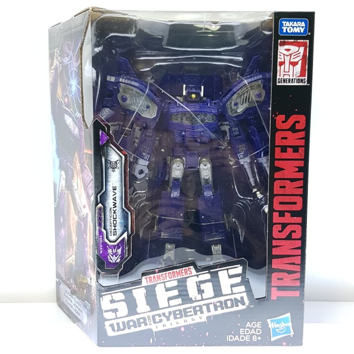 Shockwave Siege War Of Cybertron Leader Class Transformers #Original