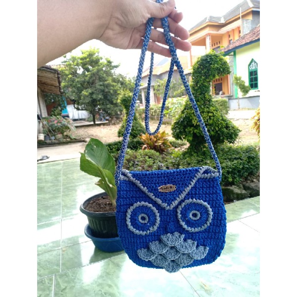 *READY* Tas Rajut Burung Hantu