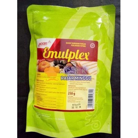 

HAAN Emulplex / Empleks / Emplex 50 gram ( Perenyah Kue )