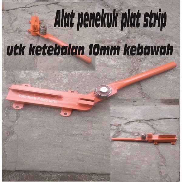 alat penekuk besi plat strip