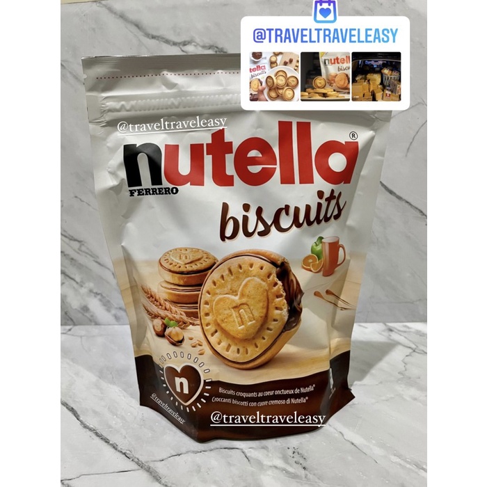 

Nutella Biscuit Pouch 304gram Nutella Biskuit Nutela Biscuits Snack