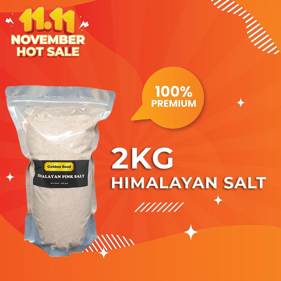 

▲ GARAM HIMALAYA 2 KG PREMIUM - HIMALAYAN PINK SALT 2000 GR - 2000GR ♂