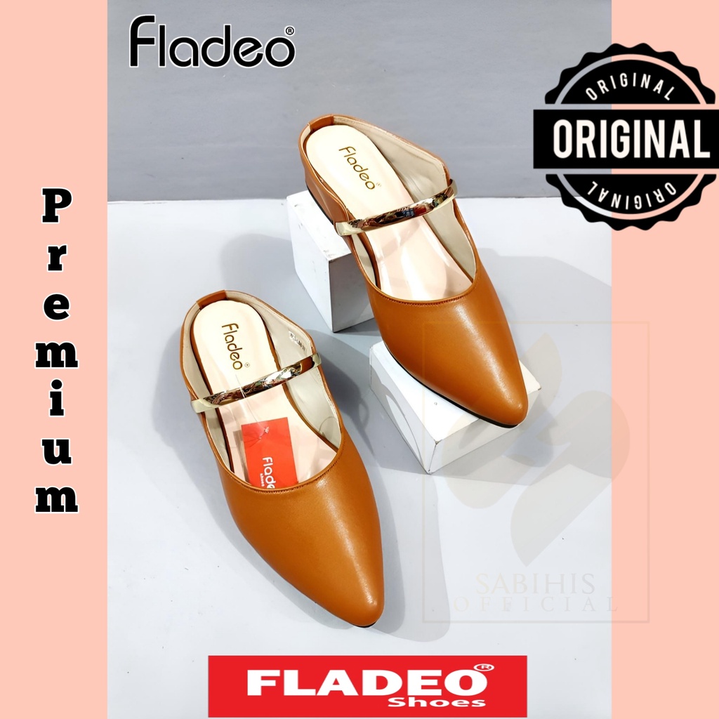 sandal balet selop wnita perempuan bustong fladeo / sandal sendal flat teplek balet pesta wanita per