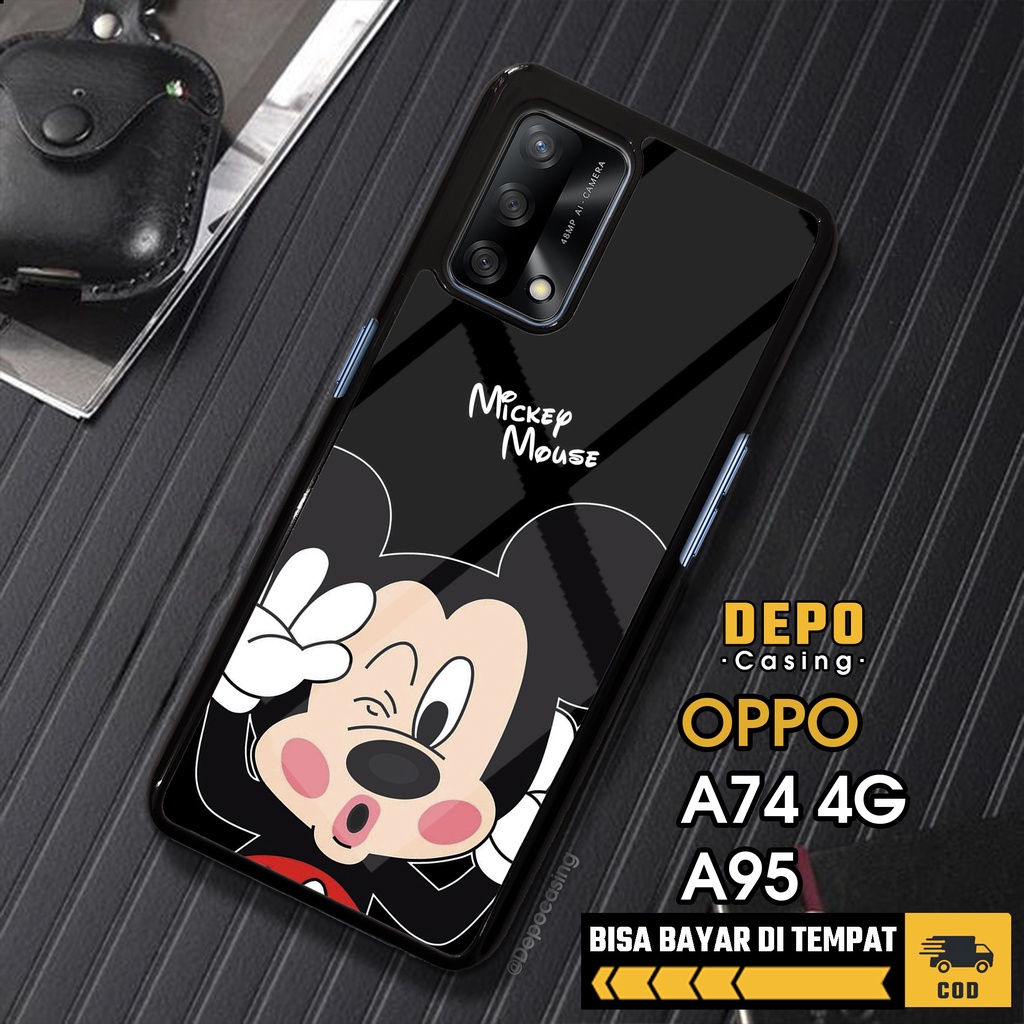 Case OPPO A74 4G A95 Casing OPPO A74 4G A95 Depo Casing [DSNY] Case Glossy Case Aesthetic Custom Cas