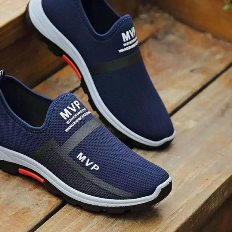 ➱ 12.12 Big Sale Sepatu Slip On Pria Murah NEW ARRIVAL (SLIP ON MVP) ➤