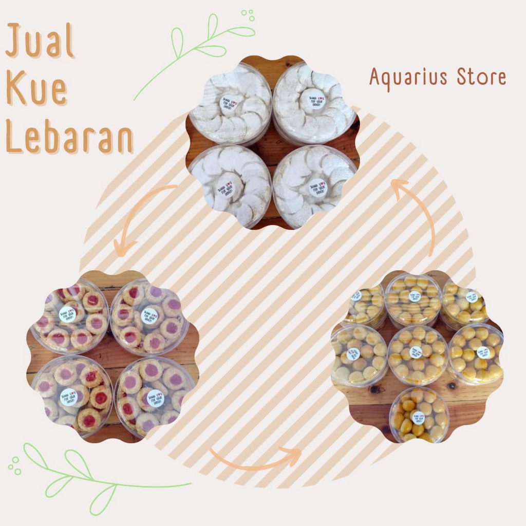 

Kue Kering 250gr Nastar Putri Salju Kastangel Thumbprint Lembut