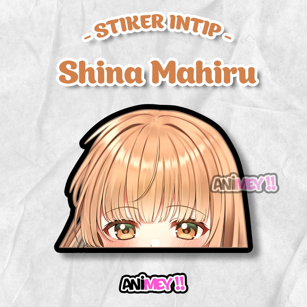 

Stiker Intip Shiina Mahiru / Sticker Anime Waterproof