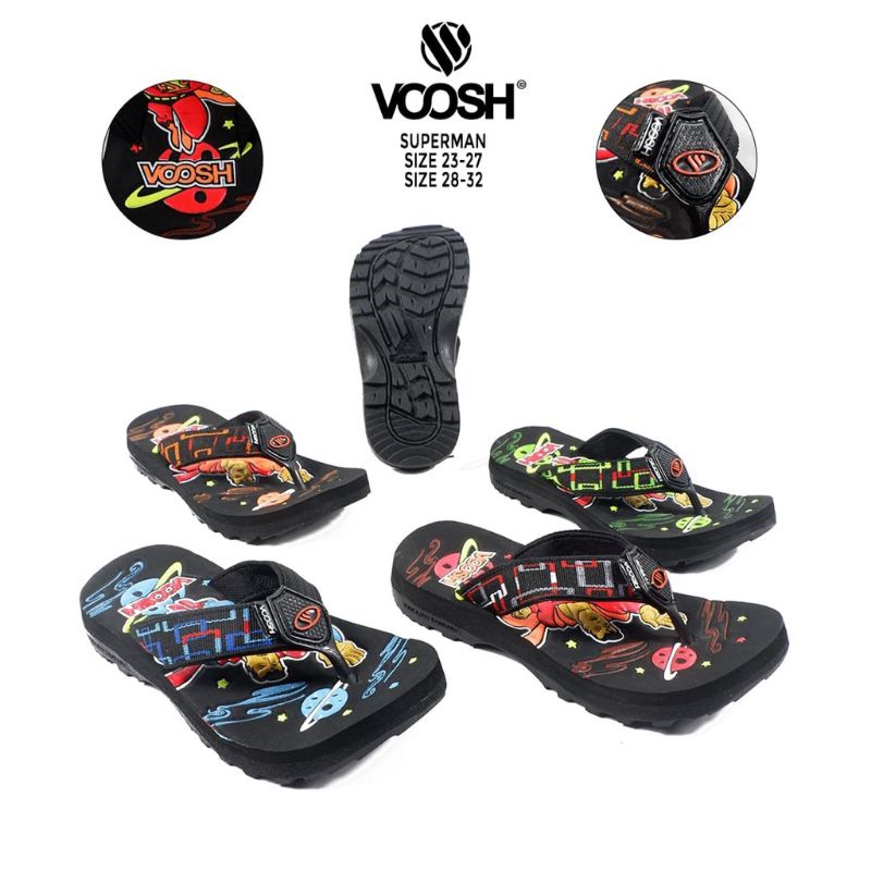 Sendal Karakter Superhero SUPERMEN