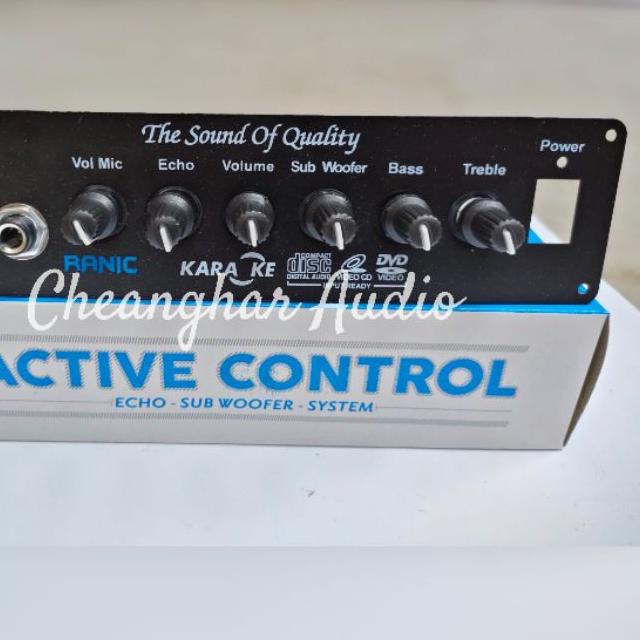 ➬ Kit Tone Control Mic Echo plus Subwoofer With panel ✵