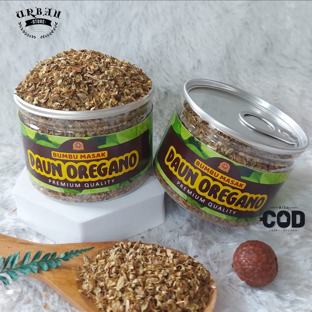 

Can - Rempah Daun Oregano Kering Dried Oregano Leaves Kualitas Premium