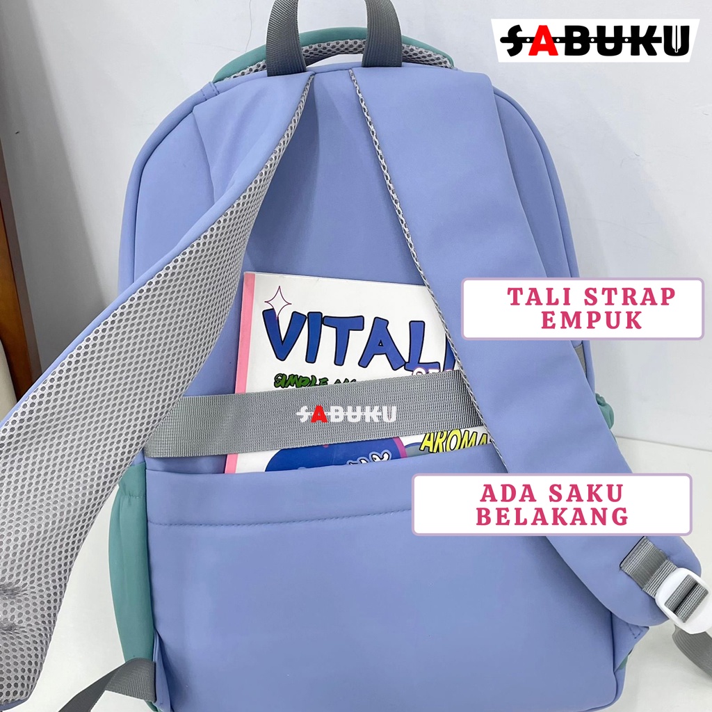 Tas Ransel Sekolah Anak Wanita Dan Pria Untuk Anak PAUD TK SD SMP Tas punggung Laptop Tas Backpack Korea Fashion Style -285