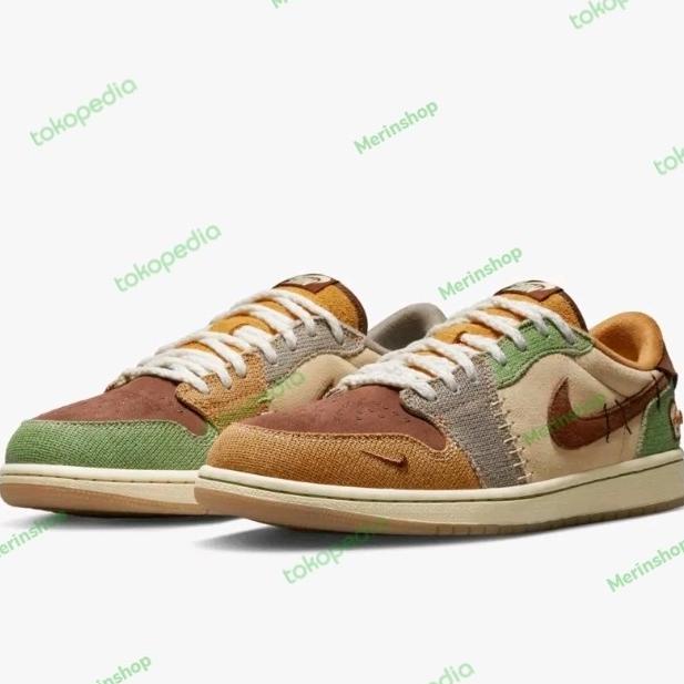 Sepatu Air Jordan 1 Low Zion Voodoo Neptunussz