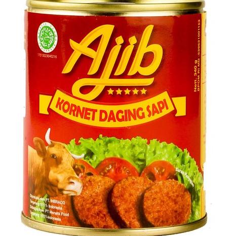 

2.2 Promo Brand Ajib Kornet Sapi Original 340gr
