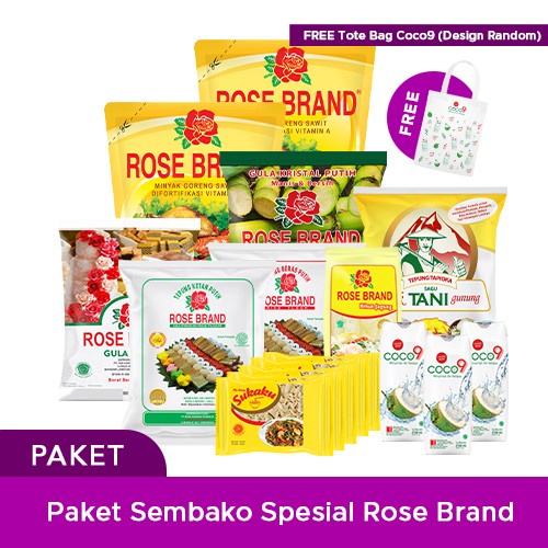

Paket Sembako Spesial Rose Brand 033