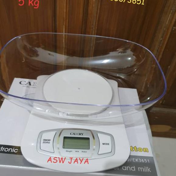 ➢ Timbangan Dapur Digital 5 kg Camry EK3650/3651 ➴