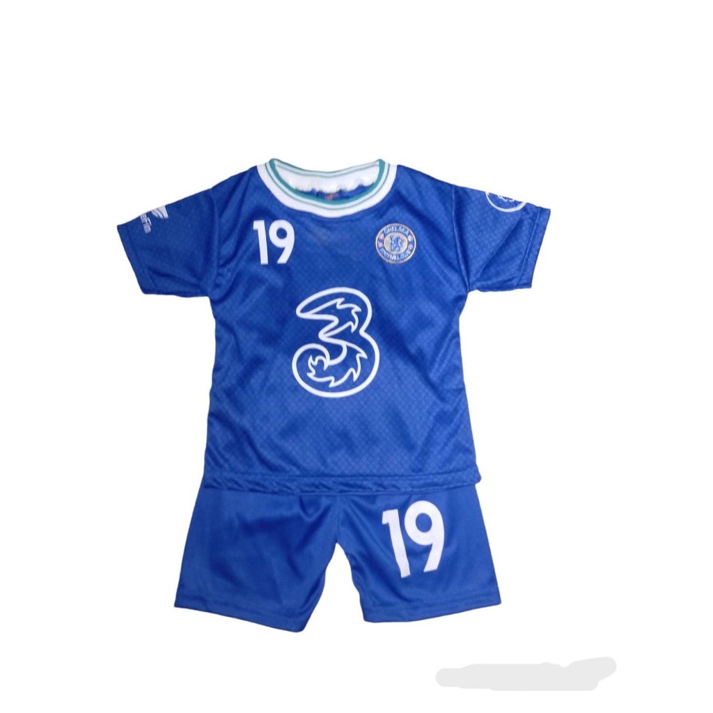 SETELAN BAJU BOLA ANAK CHELSEA BENHUR HOME TERBARU 2022-2023 / BISA COD SET BOLA ANAK LAKI LAKI TERB