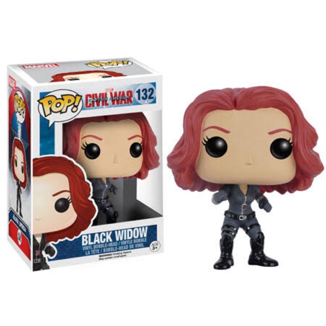 FUNKO POP 132 BLACK WIDOW