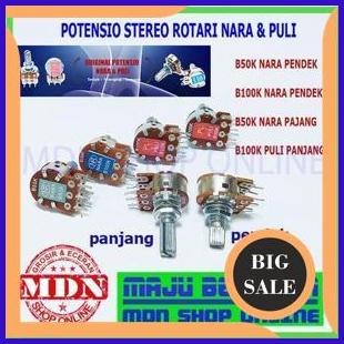 tools n parts Potensio 50K 100K Stereo Rotari NARA 140ZZ3